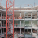 immeuble de bureaux en travaux